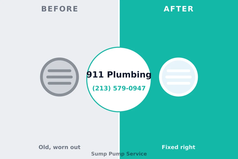 Before and after: plumbing repair Homewood, SC